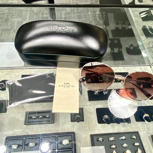COACH Round Oversized 56MM Round Sunglasses - Picture 6 of 15